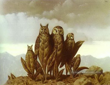 恐怖の仲間たち 1942年 ルネ・マグリット Oil Paintings